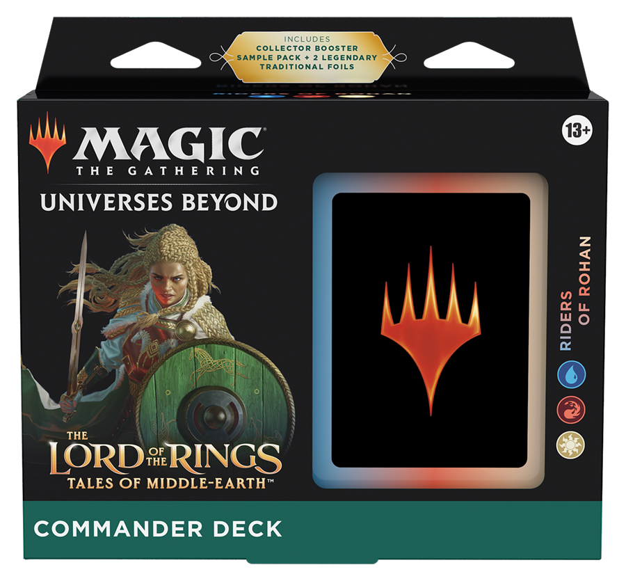 Magic the Gathering: The Lord of the Rings: Tales of Middle-earth Commander Deck – Riders of Rohan