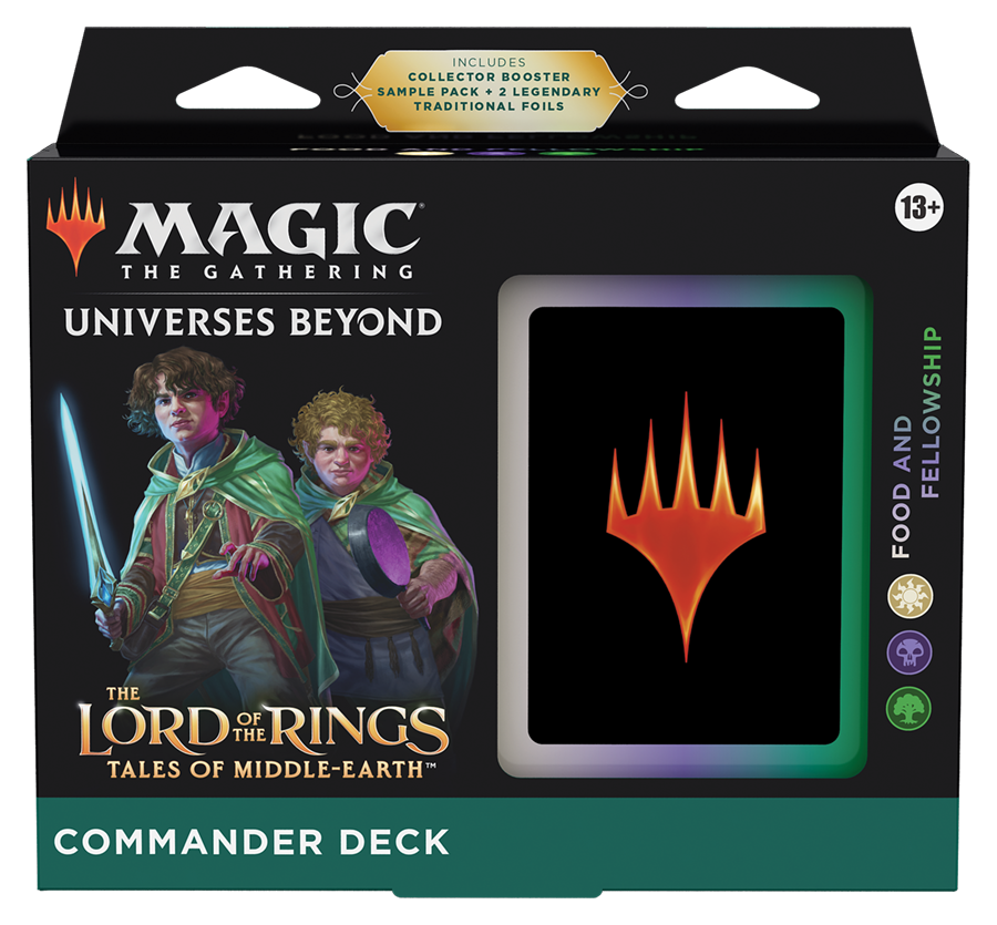 Magic the Gathering: The Lord of the Rings: Tales of Middle-earth Commander Deck – Food and Fellowship