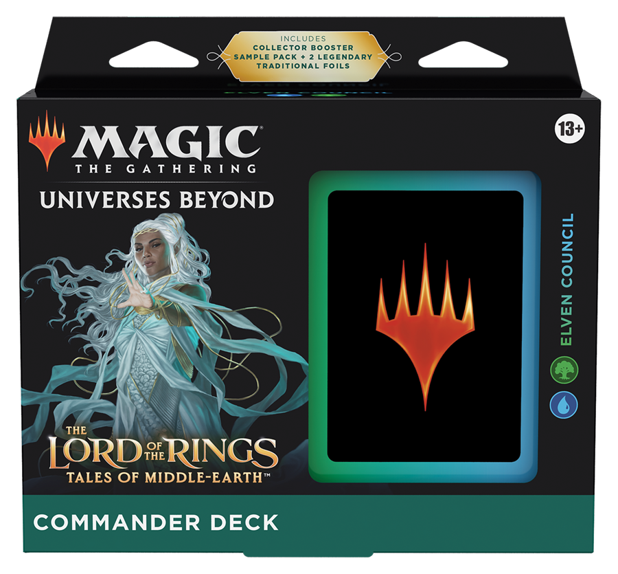 Magic the Gathering: The Lord of the Rings: Tales of Middle-earth Commander Deck – Elven Council