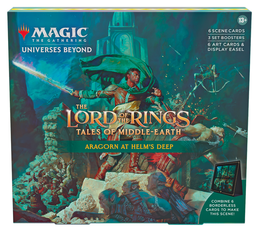 Magic the Gathering: Lord of the Rings Holiday Scene Box: Aragorn at Helm’s Deep